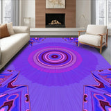 Celestial Cascade Symmetrical Artistic Decorative Motif(Purple)