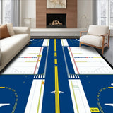 Aviation Inspired Playful Landscape(Blue)