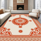 Exquisite Radial Symmetry Boho Artisan Crafted Decorative(Beige)