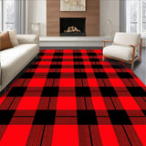 Classic Checkered Heritage Plaid Interlocking Design(Red)