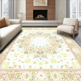 Artisan with Symmetrical Floral Petals and Dot Details(White)