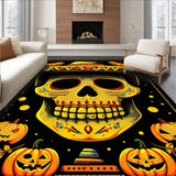 Colorful Skull Artwork(Black)