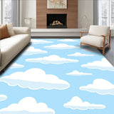 Cumulus Dream Texture Cloud Inspired Abstract Design(Blue)