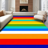 Playful Colorful Striped Arrangement(Red)