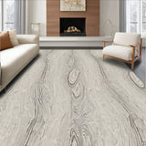 Driftwood Grain Abstract Artisan(Gray)