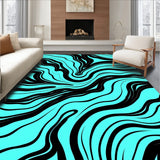 Mystical Nebula Drift Marbled Ripple Vortex(Black)