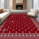 Nordic Constellation with Celestial Winter Wonderland Theme(Red)