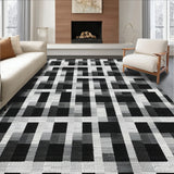 Bold Striped Accent Floor(Black)