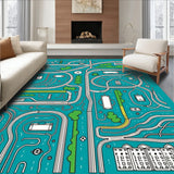 Heroic Canine Rescue Squad City Navigation Chart (Blue)