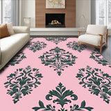 Damask Weathered Traditional Luxurious Botanical Charm(Pink)