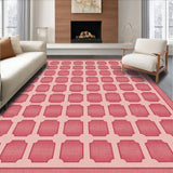Ultra Soft Area Rug, Non Slip, Stain Resistant, Washable Area Rugs for Living Room, Bedroom, Western Preppy Cowgirl Door(Pink)