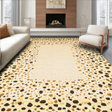 Brooks Beige Animal Print Area(Beige)