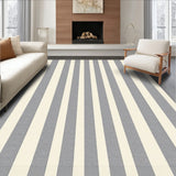 Abstract Stripes With Varied Widths And Neutral Shading(Gray)