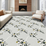 Enchanted Blossom Lattice Sophisticated Contemporary(Gray)