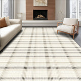 Bold Earthy Plaid Accents(Beige)