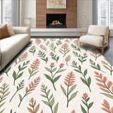 Botanical Garden Wildflower Vintage Herbs Collection(Green)