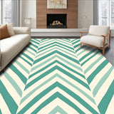 Elegant Interlocking Chevron with Subtle Contrast(Ivory)