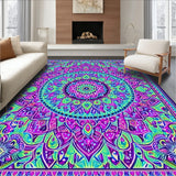 Eclectic Colorful Medallion Design(Purple)