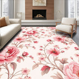 Pink Abstract Shag Style(Pink)