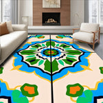 Mosaic Tile Kaleidoscope Foldable Accent (Green) - ODIKA