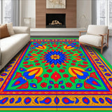 Heritage Dutch Flower Kaleidoscope Elegant Traditional Motif(Green)