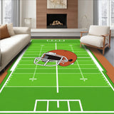 Football Field with Helmet(Green)