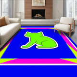 Festive Kitty with Multicolored Trim(Blue)