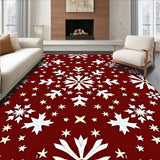 Festive Crystal Burst Design with Holiday(Red)
