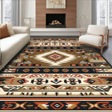 Southwest Earthy Geometric Elegance(Brown)