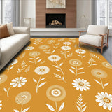 Meadow Wildflower Burst Botanical Vintage Inspired(Brown)