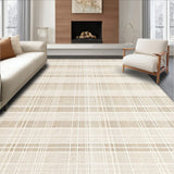 Beige Textured Chevron(Beige)