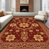 Southwestern Revival Interlocking Medallion Mosaic(Brown)