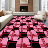 Woodland Cottage Crosshatch Seasonal Tapestry(Pink)