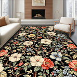 Artistic Abstract Floral Aesthetic(Black)