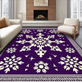 Nordic Medallion Traditional Scandinavian Heritage Design(Purple)