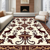 Reindeer Damask with Nordic(Beige)