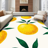 Sunshine Fruit Harvest Modern Farmhouse Comfort Cushioned(Yellow)