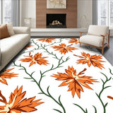 Maple Canopy Autumn Leaves Interlocking(Orange)