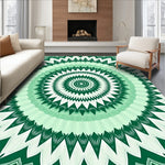 Burst with Radiating Petal Sunburst Configuration (Green) - ODIKA