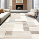 Trendy Beige Area Machine Kitchen Mats for Easy Care(Beige)