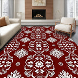 Festive Snowflake Winter Wonderland Holiday(Red)
