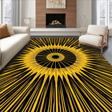 Sunray Motif Abstract Clearance Collection (Black)