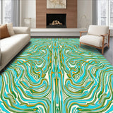 Boho Wave Stripe Featuring Inspired Details (Blue)