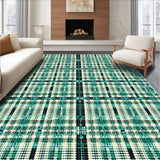 Ultra Soft Area Rug, Non Slip, Stain Resistant, Washable Area Rugs for Living Room, Bedroom, Retro Greek Key Meander(Beige)