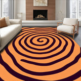 Concentric Ripple with Wavelike Ring Design(Orange)