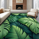 Lush Tropical Leaf Aesthetic(Green)
