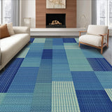 Ultra Soft Area Rug, Non Slip, Stain Resistant, Washable Area Rugs for Living Room, Bedroom, Vintage Tibetan Tiger(Blue)