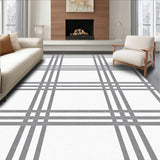 Highland Tartan Crosshatch Countryside Traditional Box(Gray)