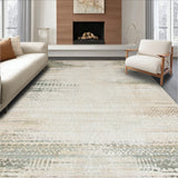 Rustic Linen Patterned(Beige)