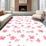 Kawaii Cherry Petal Shaped Floor Design(Pink)